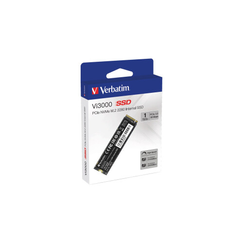 Verbatim Verbatim 1TB SSD VI3000 Intern Solid State harddisk PCIE NVME M.2 2280