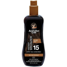 (100 ml) SUNSCREEN SPF15 spray gel with instant bronzer