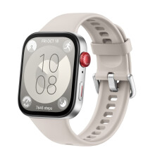 Smartwatch - Huawei - Watch Fit 3 Mondweiß - Wasserdicht 3 ATM - Batterie 18 Stunden