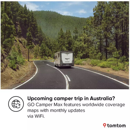 TomTom GO Sat Nav Camper Max 2nd Gen Campervan Caravan Navigator 1YD7.002.30 1
