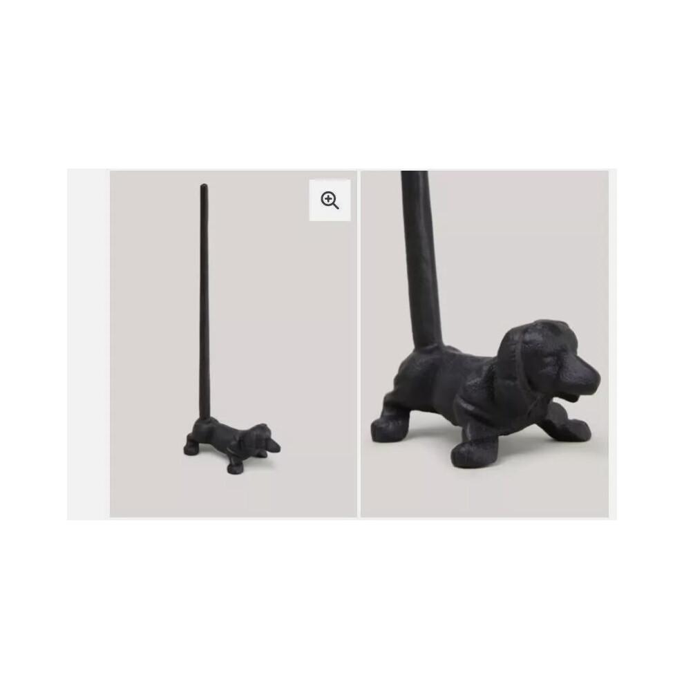 New Sweet Metal Sausage Dog Toilet Roll Holder