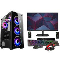 Gaming PC Bundle: Intel Core i5. GTX1650 4GB. 16GB RAM, 256GB SSD+1TB, 22" Monitor PC Bundle & Speaker
