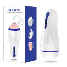 Male Masturbator Heat Up & Moaning Multi Speed Vibration Cup