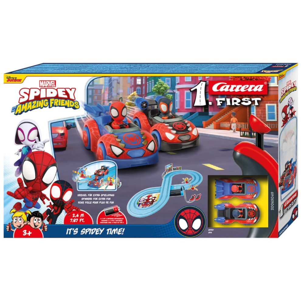 Carrera Slot Racing 2 Person On The Track Race Set (Spider-Man)