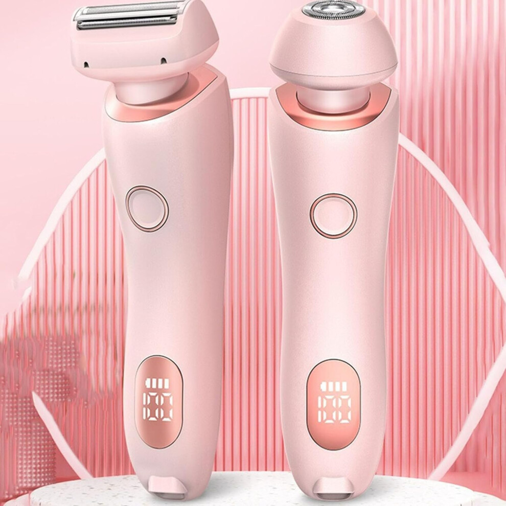 Gogerstar Shaver, Razor Electric Razors For Women Wet&Dry Smooth Epilators, Painless Hair Removal At Home, 2 In 1 Portable Electric Shaver