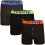 (3 Pack Assorted - Cooper, L) Mens Boxers Cotton Soft Underwear 3 Pair Multipack 1