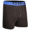 (3 Pack Assorted - Cooper, L) Mens Boxers Cotton Soft Underwear 3 Pair Multipack 7
