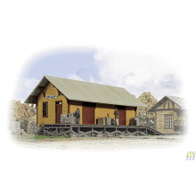 Walthers Cornerstone Golden Valley Freight House Building Kit HO Gauge WH933-3533