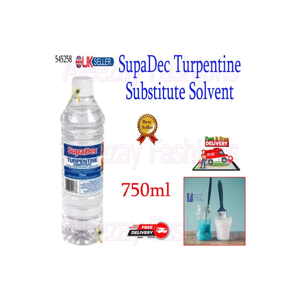 Turpentine Substitute Solvent Paint Brush Cleaner Paint Thinner 750Ml 5017193545268