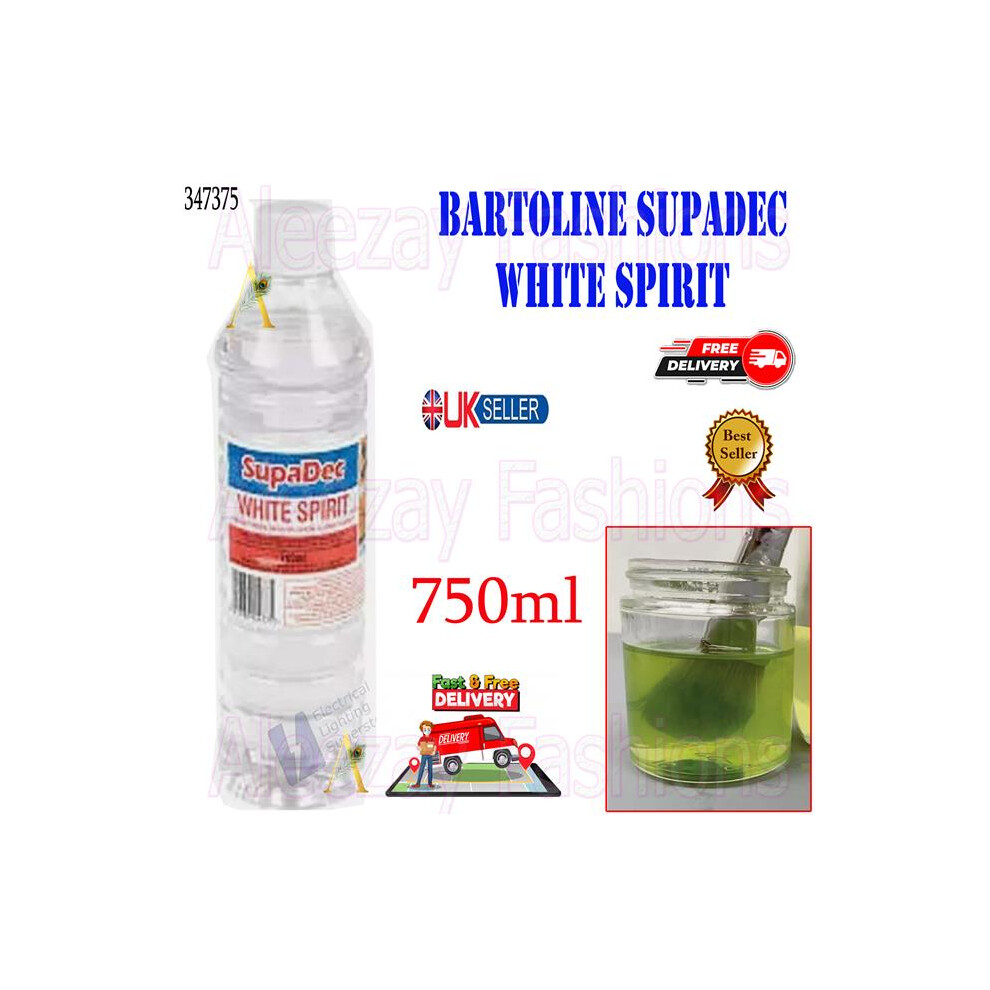 Bartoline 750Ml White Spirit Oil Paint Thinner Solvent Brush Cleaner 5017193347381