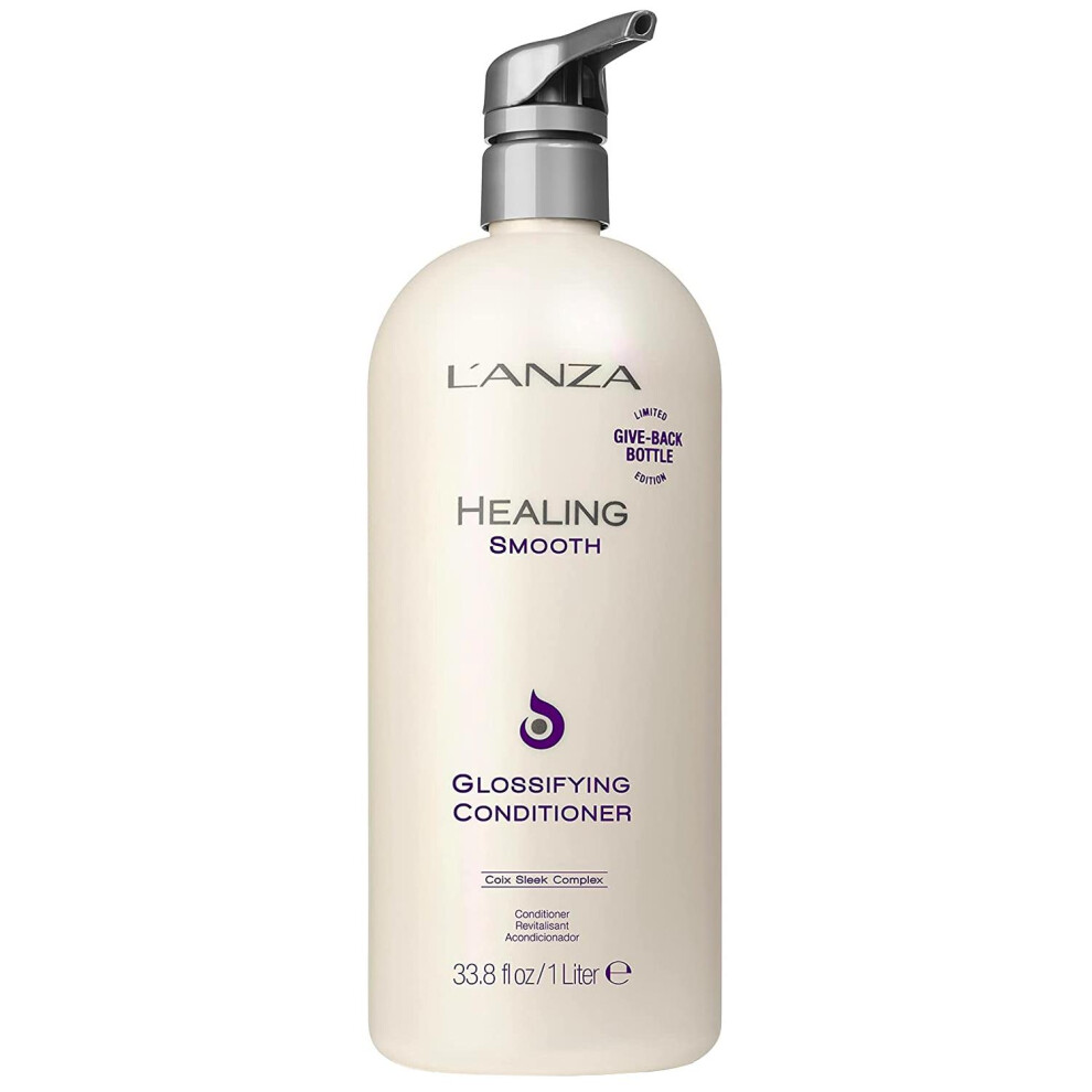 L'Anza Healing Smooth Glossifying Conditioner 1000ml With Pump