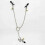 (Standard, 2) Adjustable Nipple Clamps Clit Long Chain Bells Bdsm Bondage Restraints 10