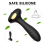 Electric Shock Anal Plug Wireless Remote Control Buttplug Vibrating Dildo 5