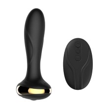 Electric Shock Anal Plug Wireless Remote Control Buttplug Vibrating Dildo