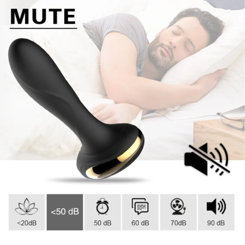 Electric Shock Anal Plug Wireless Remote Control Buttplug Vibrating Dildo 2
