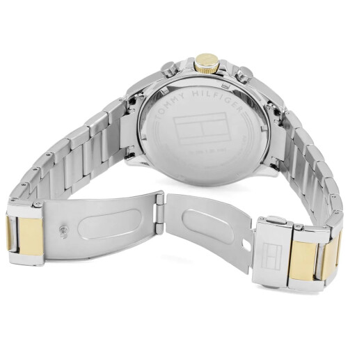 Tommy Hilfiger TOMMY HILFIGER 1791226 MEN'S WATCH SILVER STRAP WHITE DIAL SILVER CASE 2