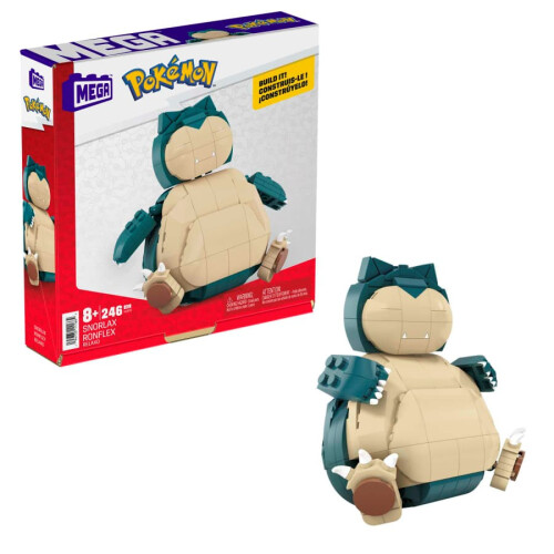 Mattel Mattel MEGA - Pokémon Snorlax Bouwset (HLB70)