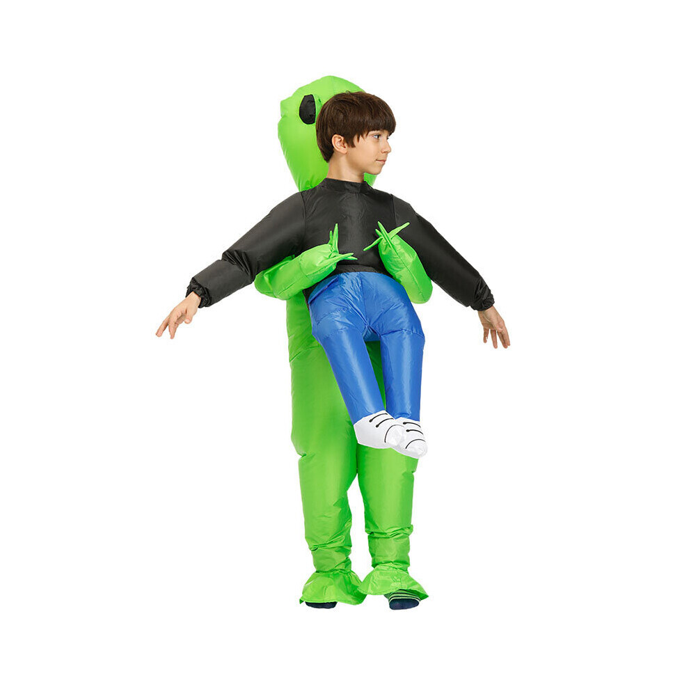 (Kids Green ET) Inflatable ET Costume