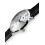Tommy Hilfiger TOMMY HILFIGER 1710351 MEN'S WATCH BLACK STRAP SILVER DIAL SILVER CASE 6