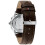 Tommy Hilfiger TOMMY HILFIGER 1710352 MEN'S WATCH BRONW STRAP BLACK DIAL SILVER CASE 6