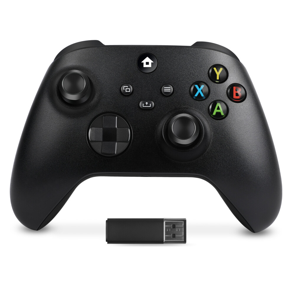 (Black) Wireless Controller Compatible With Xbox One, Xbox Series X/S, Xbox One X/SãPC with 2.4GHZ Wireless Adapter Gamepad