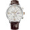 Tommy Hilfiger TOMMY HILFIGER 1710360 MEN'S WATCH BROWN STRAP SILVER DIAL SILVER CASE 2