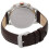 Tommy Hilfiger TOMMY HILFIGER 1710360 MEN'S WATCH BROWN STRAP SILVER DIAL SILVER CASE 5