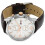 Tommy Hilfiger TOMMY HILFIGER 1710360 MEN'S WATCH BROWN STRAP SILVER DIAL SILVER CASE 6