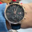 Tommy Hilfiger TOMMY HILFIGER 1710361 MEN'S WATCH BLACK STRAP GREY DIAL SILVER CASE 1