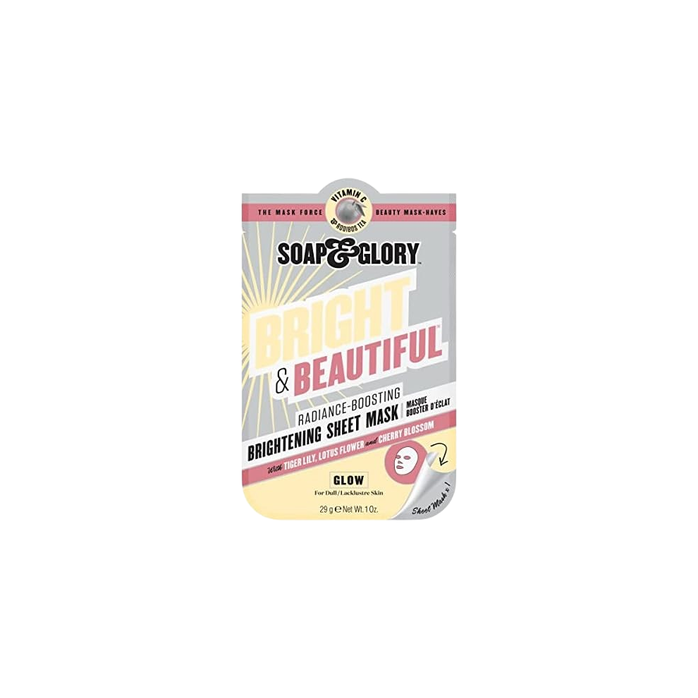 Soap & Glory Bright and Beautiful Biodegradable Brightening Sheet Mask