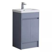 500mm Bathroom Vanity Unit & Basin Sink Freestading Cabinet Grey