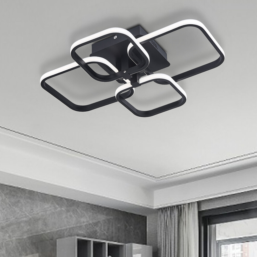 (Cool White) Modern LED Ceiling Light Chandelier Lamp Living Room-image-OPC-P86SFS6-NEW