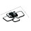 Living And Home (Cool White) Modern LED Ceiling Light Chandelier Lamp Living Room 6