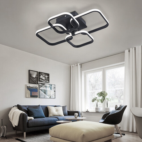 Living And Home (Cool White) Modern LED Ceiling Light Chandelier Lamp Living Room 2
