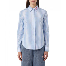 (Blue, XS) Diesel C GISEY Womens Shirt Casual Office Blouse