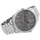 Tommy Hilfiger TOMMY HILFIGER 1710385 MEN'S WATCH SILVER STRAP GREY DIAL SILVER CASE 8