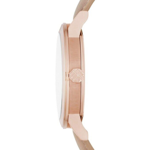 Burberry Burberry BU9014 Tan Dial Leather Strap Women's Watch 1