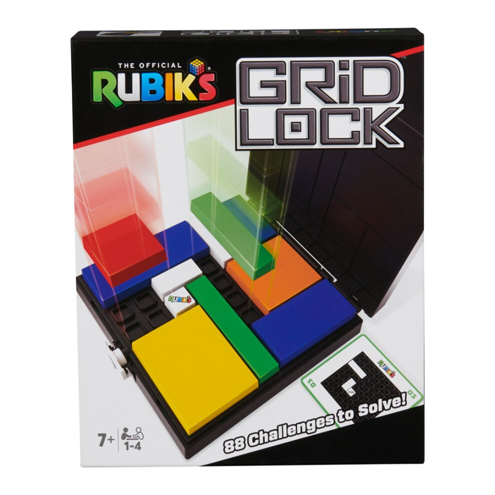 Rubik's Gridlock Board game Puzzle