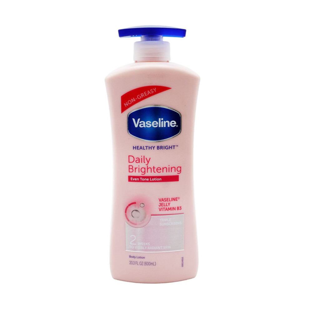 VASELINE LOTION HEALTHY BRIGHT DAILY BRIGHTENING 600 ML