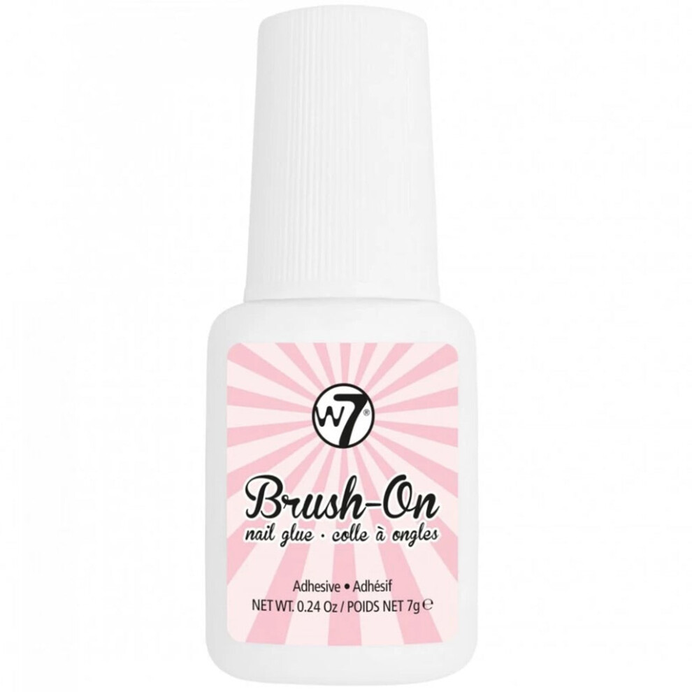 W7 Brush-On Nail Glue (7G)