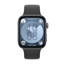Smartwatch - Huawei - Watch Fit 3 Nero - Monitoraggio della forma fisica - Monitoraggio del sonno - Monitoraggio dello stress
