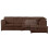 (Chocolate, 5 Seater Right Hand Facing) Luxor Fullback Cord Corner Sofa Range 1