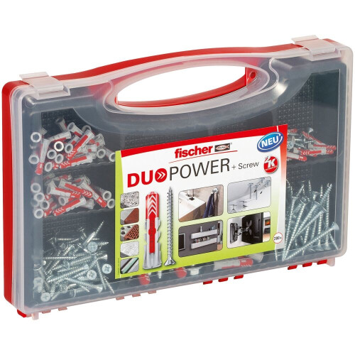Fischer FISCHER REDBOX DUOPOWER -PISTOKESETTI + RUUVIT 280 kpl.