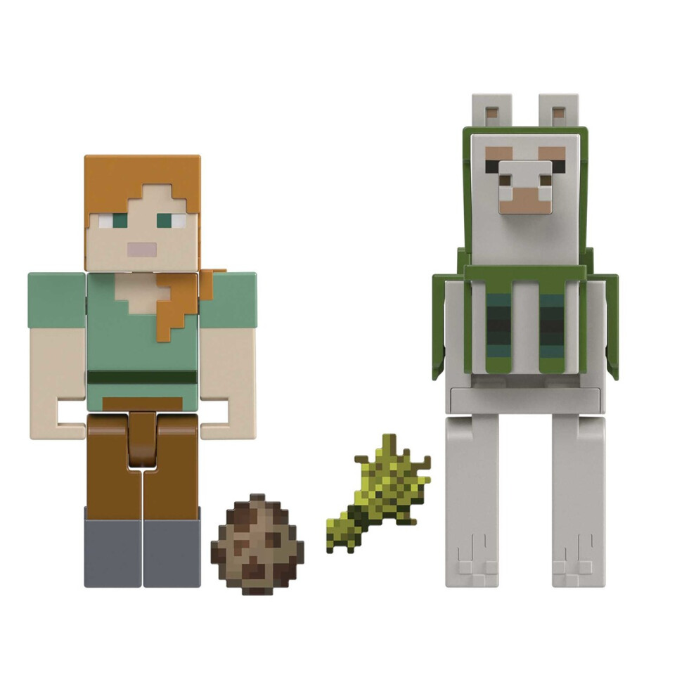 Mattel Minecraft Alex & Llama