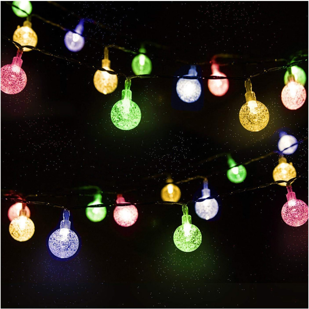 Yohou Outdoor Solar Garland, 6.5M 50 Led Flower Fairy S With 2 Ing Modes Light