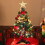 50cm Tabletop Xmas Tree, Artificial Mini Christmas Pine Tree with LED String Lights & Ornaments 1