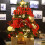 Decorative Tree, Artificial Table Christmas Tree with LED Ornaments with Base, 60cm 1