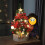 Decorative Tree, Artificial Table Christmas Tree with LED Ornaments with Base, 60cm 3