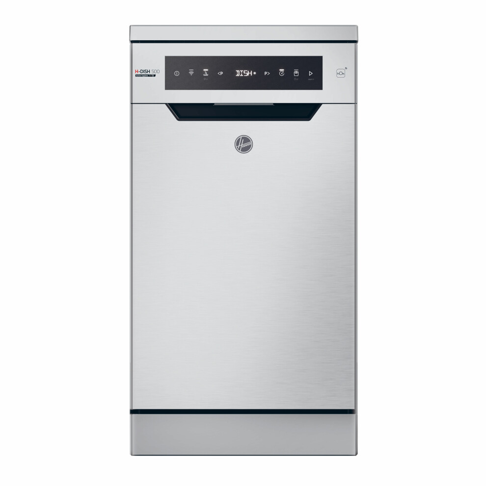 Hoover H-Dish 500 Slimline Dishwasher - Stainless Steel - C Rated