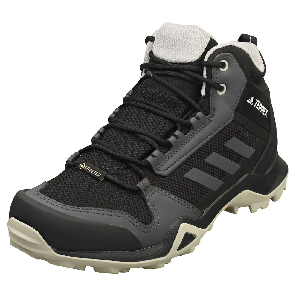 adidas Terrex Ax3 Mid Gore-tex Womens Casual Trainers in Black - 8 UK